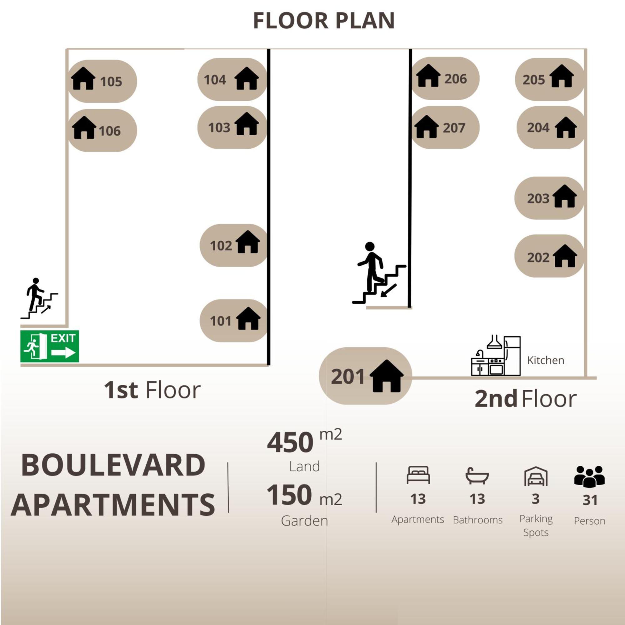 Boulevard Luxury Apartments City Center Ohrida Exterior foto